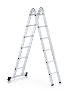 Многоцелевая складная двухсекционная лестница Zarges Z600 2х4 41941 - фото 100147