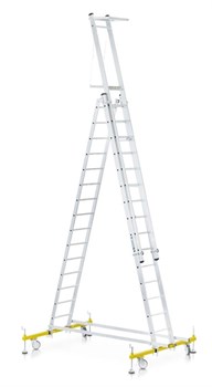 Алюминиевая трехсекционная лестница Zarges Z600 41346 - фото 100166
