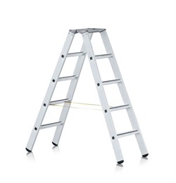 Двухсторонняя анодированная стремянка Zarges Z600 2x3 41303 - фото 100255