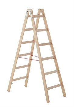 Двухсторонняя деревянная стремянка Zarges Z300 2х8 40108 - фото 101058