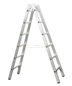 Двухсторонняя алюминиевая стремянка Zarges Z300 2x8 42408 - фото 101064
