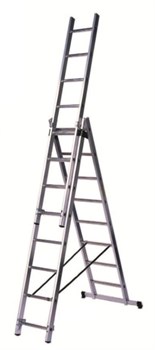 Алюминиевая трехсекционная лестница Centaure WT3 3х11 223311 - фото 101771