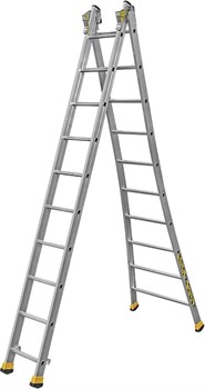 Алюминиевая двухсекционная лестница Centaure T2 2x10 410210 - фото 101821
