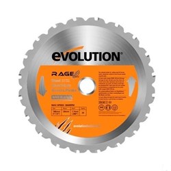 Многоцелевой пильный диск Evolution RAGE BLADE 210 MULTI - фото 104277