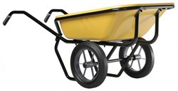 Тачка строительная двухколесная Haemmerlin Cargo Twin Excellium 160 MP GRR - фото 106741