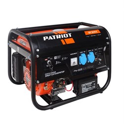 Бензиновый генератор PATRIOT GP 3510E - фото 106960