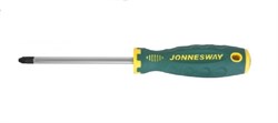 Крестовая отвертка Jonnesway Anti-Slip Grip PZ1 80 мм D71Z180 - фото 110526