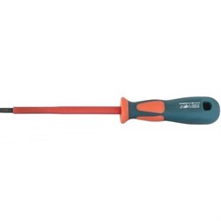 Диэлектрическая шлицевая отвертка Jonnesway SL6,5 150 мм DV13S6150 - фото 110542