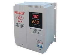Стабилизатор напряжения Ресанта АСН-3000Н/1-Ц Lux - фото 110599