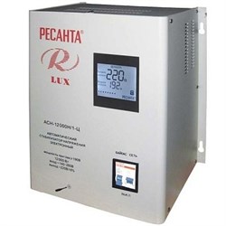 Стабилизатор напряжения Ресанта АСН-10000 Н/1-Ц Lux - фото 110609