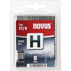 Тонкие супертвердые скобы для степлера Novus тип 37 H 37/8S 2000 шт - фото 126803