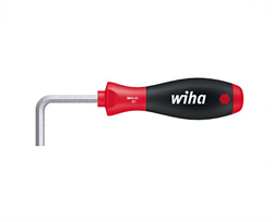 Изогнутая шестигранная отвертка wihSoftFinish HEX 357 10х75 26235 - фото 142726