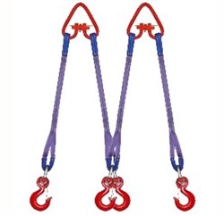 Двухветвевый текстильный строп TOR 3 м 8 т - фото 154834