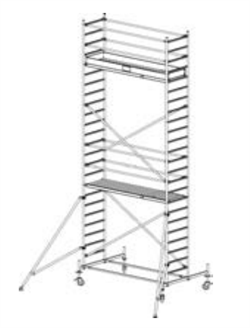 Алюминиевая вышка-тура Krause Stabilo 10 7,4м 731340 - фото 157163