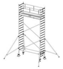 Алюминиевая вышка-тура Krause Stabilo 1000 6,3м 738066 - фото 157270