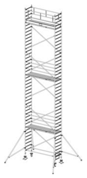 Алюминиевая вышка-тура Krause Stabilo 1000 12,3м 738127 - фото 157276