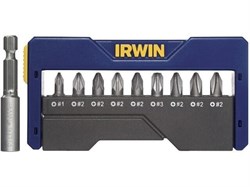 Набор бит Irwin PZ/PH 1/4", 25мм, 10 предметов 1868200 - фото 173120