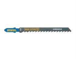 Пилки для лобзика Irwin HCS T244D по дереву, 5 шт 10504224 - фото 173712