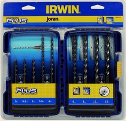 Набор буров Irwin SPEEDHAMMER Plus 9 шт 10507111 - фото 174082