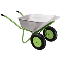 Двухколесная строительная тачка Сибртех 90 л, 230 кг 68964 - фото 248725