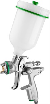 Пневматический краскопульт Kraftool Pro Jeta 1000 с верхним бачком 06559-1.3 - фото 262411