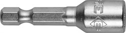 Кованые биты с торцевой головкой Зубр Мастер E1/4, 7х45мм, 2шт 26392-07-02 - фото 265678