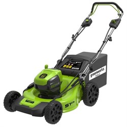 Аккумуляторная самоходная газонокосилка Greenworks GD60LM51SP 2505607 - фото 268078