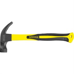 Молоток-гвоздодер Stayer Fiberglass-M 450 г 2027-450 - фото 274034