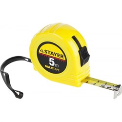 Рулетка Stayer Мaster MaxTape 5 м x 19 мм 34014-05-19 - фото 274155
