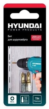 Биты шестигранные Hyundai 203123 - фото 276322