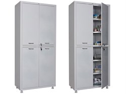 Медицинский двухстворчатый шкаф HILFE МД 2 1780/SS S26199205001 - фото 282228