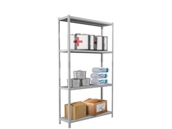 Стеллаж ПРАКТИК MS STANDART 150KD/75x40/4 S24099024402 - фото 283337