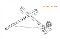 Роликовая опора RITMO HS Roller 630 87568602 - фото 285029