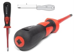 Диэлектрическая отвертка КВТ Слим PZ2х100 - фото 287495