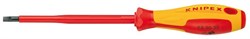 Диэлектрическая отвертка KNIPEX SL4 100мм KN-982040 - фото 30316