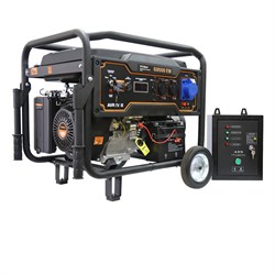Бензиновый генератор FoxWeld Expert G9500 EW в компл. с блоком автоматики - фото 313818