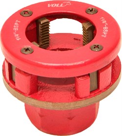 Резьбонарезная головка VOLL BSPT SS 1 1/4" для ручного клуппа - фото 316596