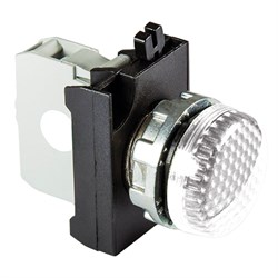 Сигнальная арматура EMAS белая со светодиодом 100-230В AC CM0B0XB - фото 323744