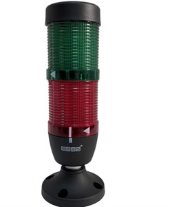 Сигнальная колонна EMAS 50мм, красная, зеленая 24V, светодиод LED IK52L024XM02 - фото 324890