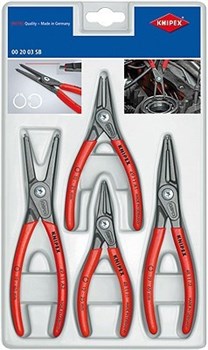 Набор прецизионных щипцов для стопорных колец KNIPEX KN-002003SB - фото 35248