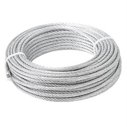 Канат стальной ГОСТ 7668-80 22,0 мм 6х36 светлый, м - фото 360173