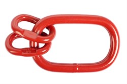 Звено овальное с дополнительными звеньями и плоским профилем TOR 21,2 t (г/п 21,2 т), шт - фото 360238