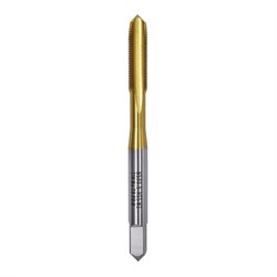 Машинно-ручной однопроходный метчик ПрофОснастка Эксперт №75 HSS M2 TiN, ISO 529 М4,5x0,75 50211010 - фото 384653