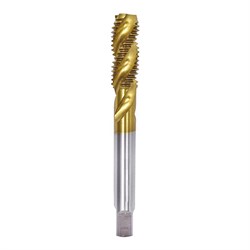 Машинный однопроходный метчик ПрофОснастка Эксперт №450 HSS М2 TiN, ISO 529 М14x1,5 50221050 - фото 384809