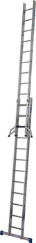 Двухсекционная выдвижная лестница Krause Stabilo +S 2x12 131621 - фото 386844