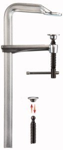 Струбцина цельнометаллическая с Т-образной рукояткой BESSEY BE-GZ25K