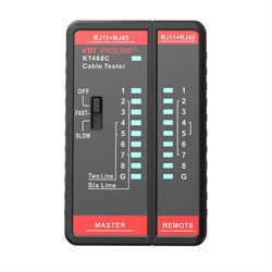 Кабельный LAN-тестер КВТ KT 468С PROLINE - фото 393686