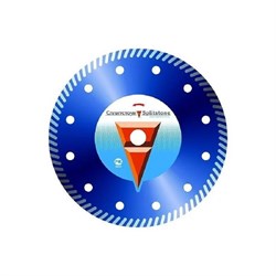 Отрезной алмазный диск по бетону Сплитстоун Turbo Premium 125x2,2x7x22,2 ресурс 6 - фото 394542