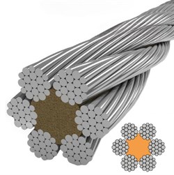 Канат стальной TOR ГОСТ 2688-80 12,0 мм Г-ВК-Н-Р-Т-1770/180 ПП А1, м - фото 398929