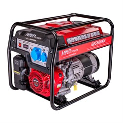 Бензиновый генератор HND GE 5500XN - фото 401814